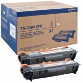  Original Brother TN-3390TWIN Toner Doppelpack (ca. 12.000 Seiten) 